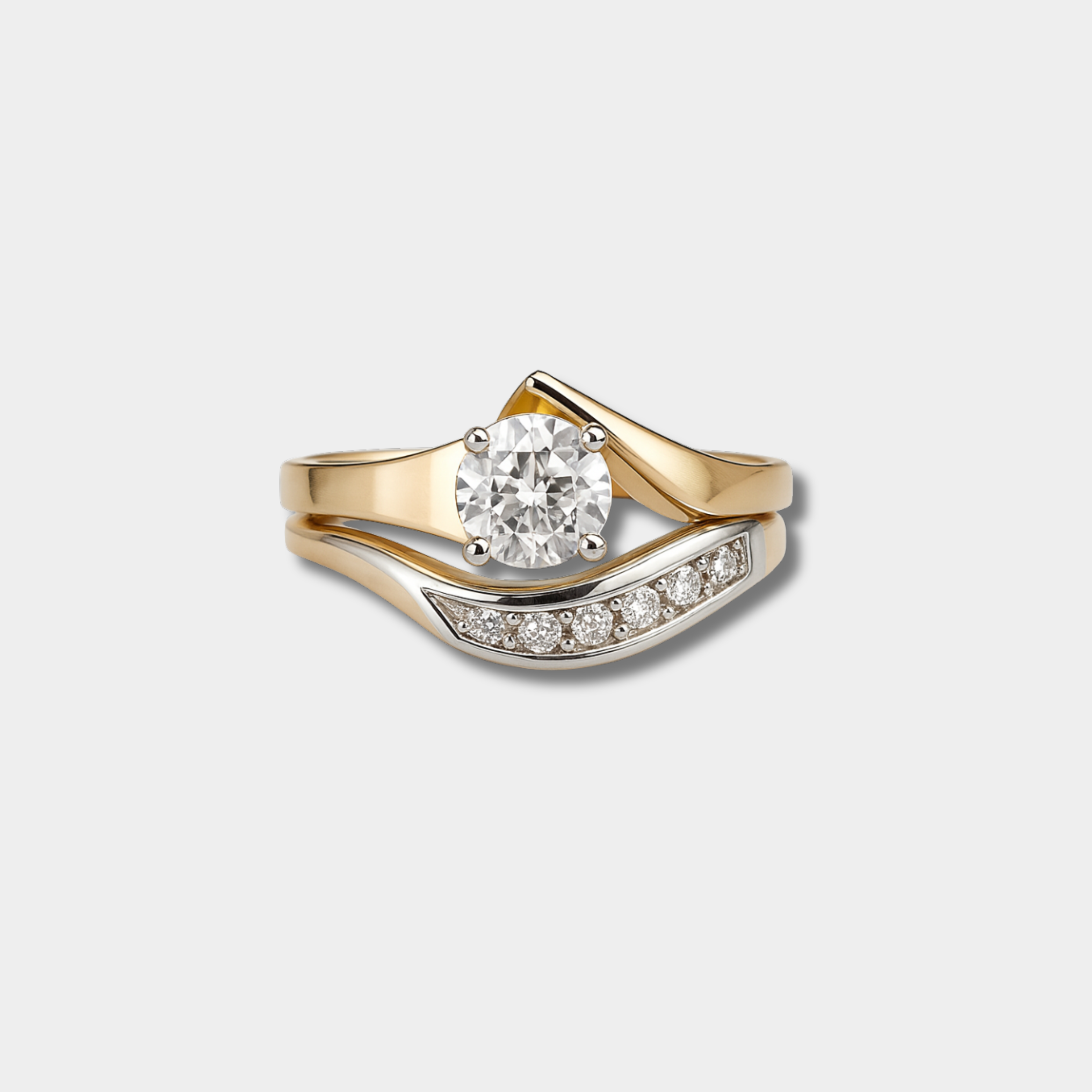 Karla - Vintage Ring Goud & Zilver