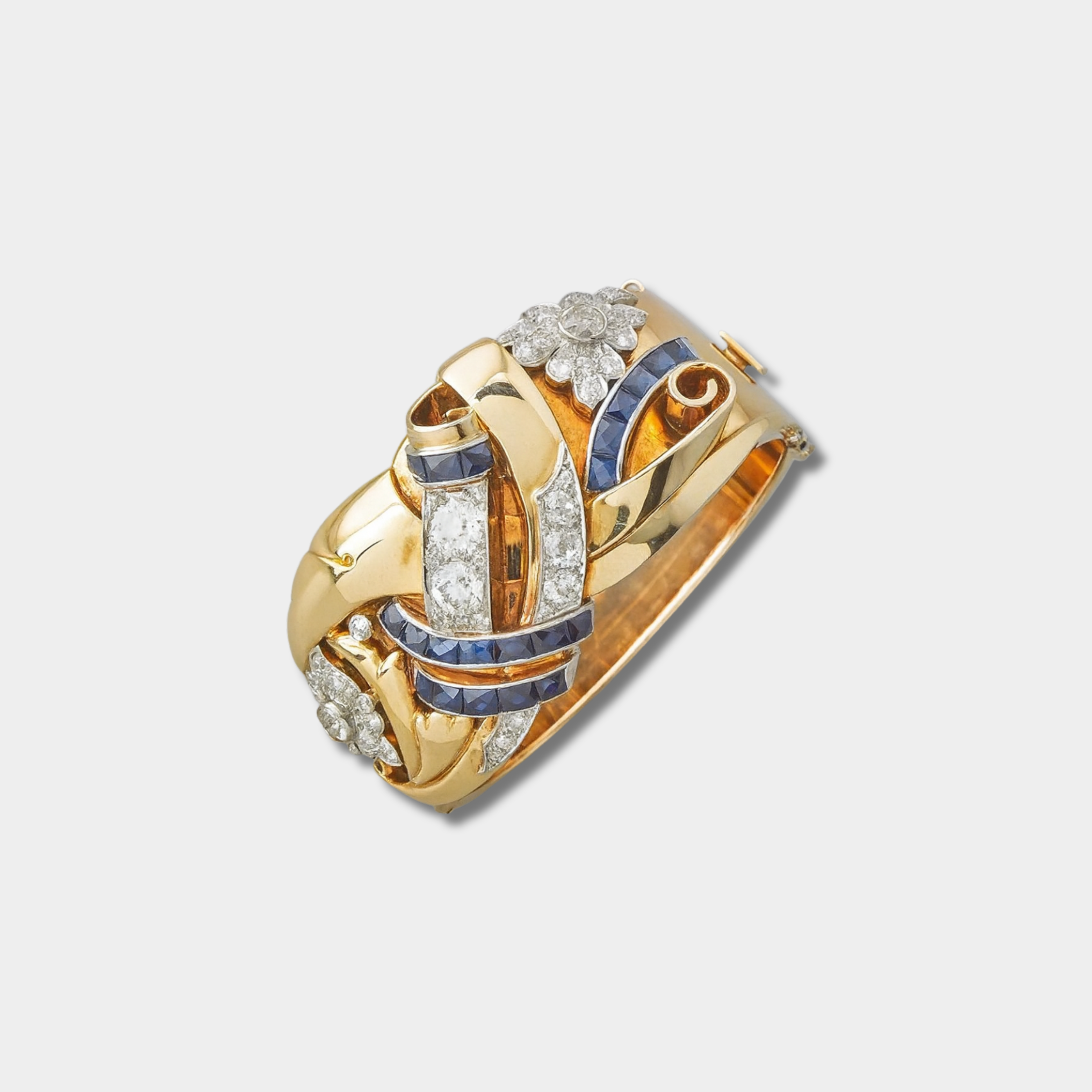 Mari - Vintage Ring met Zirkon